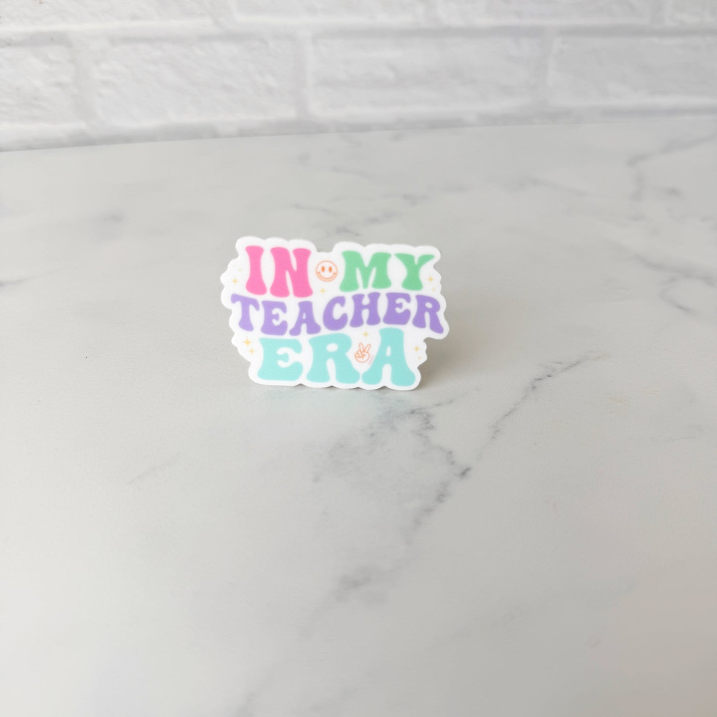 In My Teacher Era Sticker