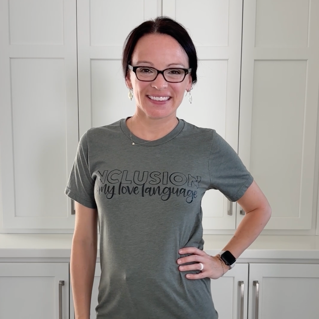 PREORDER Inclusion is My Love Language Teacher Tee