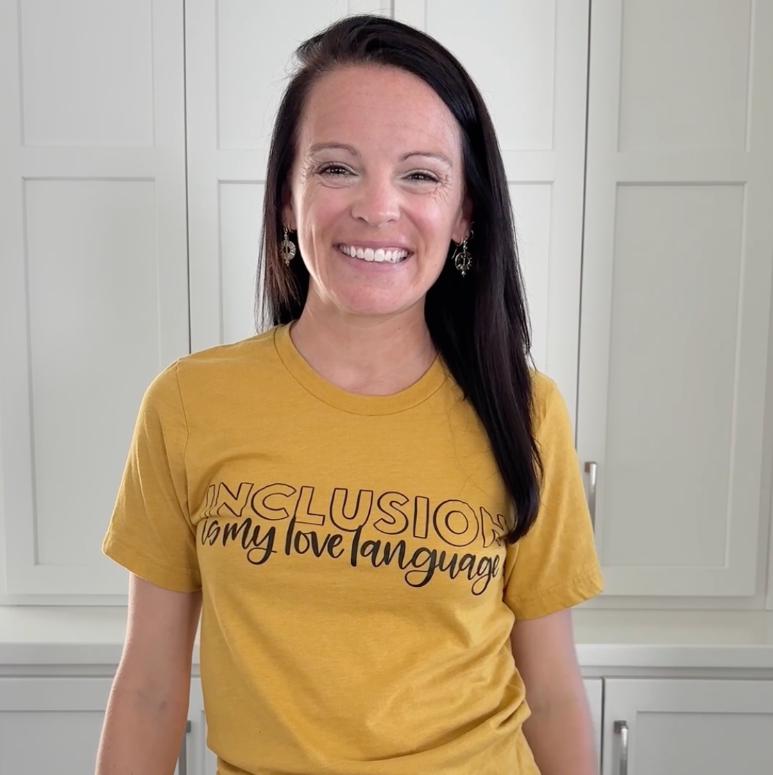 PREORDER Inclusion is My Love Language Teacher Tee