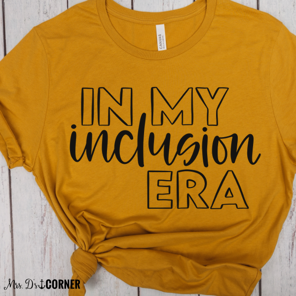 PREORDER In My Inclusion Era Teacher Tee