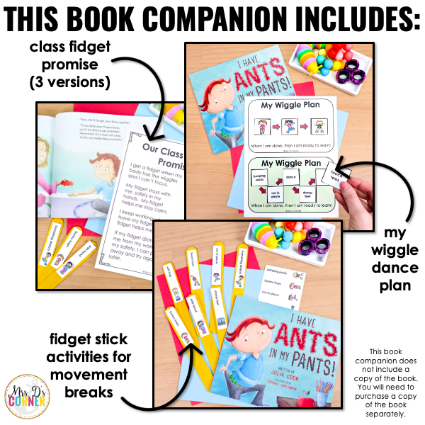 I Have Ants in My Pants Book Companion | 3 extension activities
