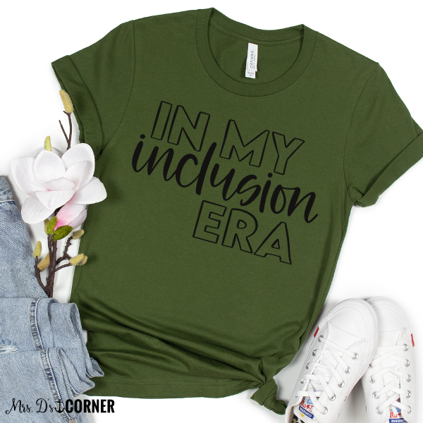 PREORDER In My Inclusion Era Teacher Tee