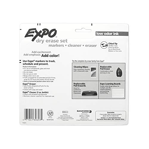 Expo Starter Kit with Eraser and Cleaner