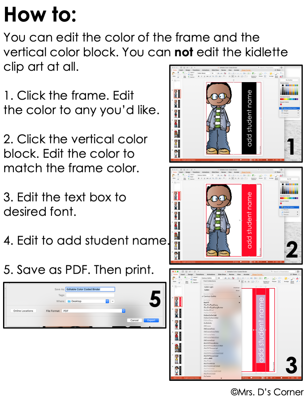 Editable Student IEP Binders { Color Coded } | Color Coded Classroom