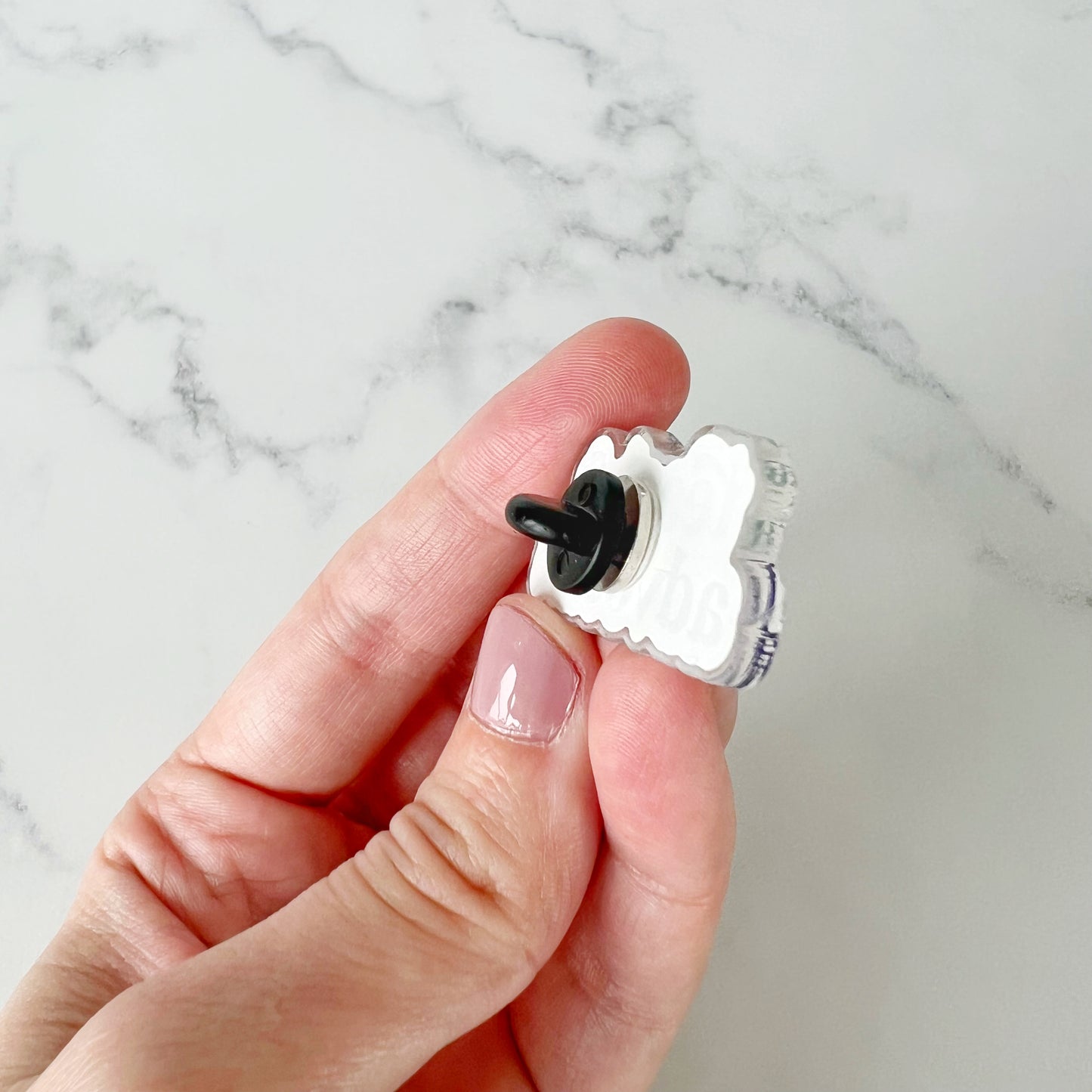 Teach & Advocate Acrylic Pin