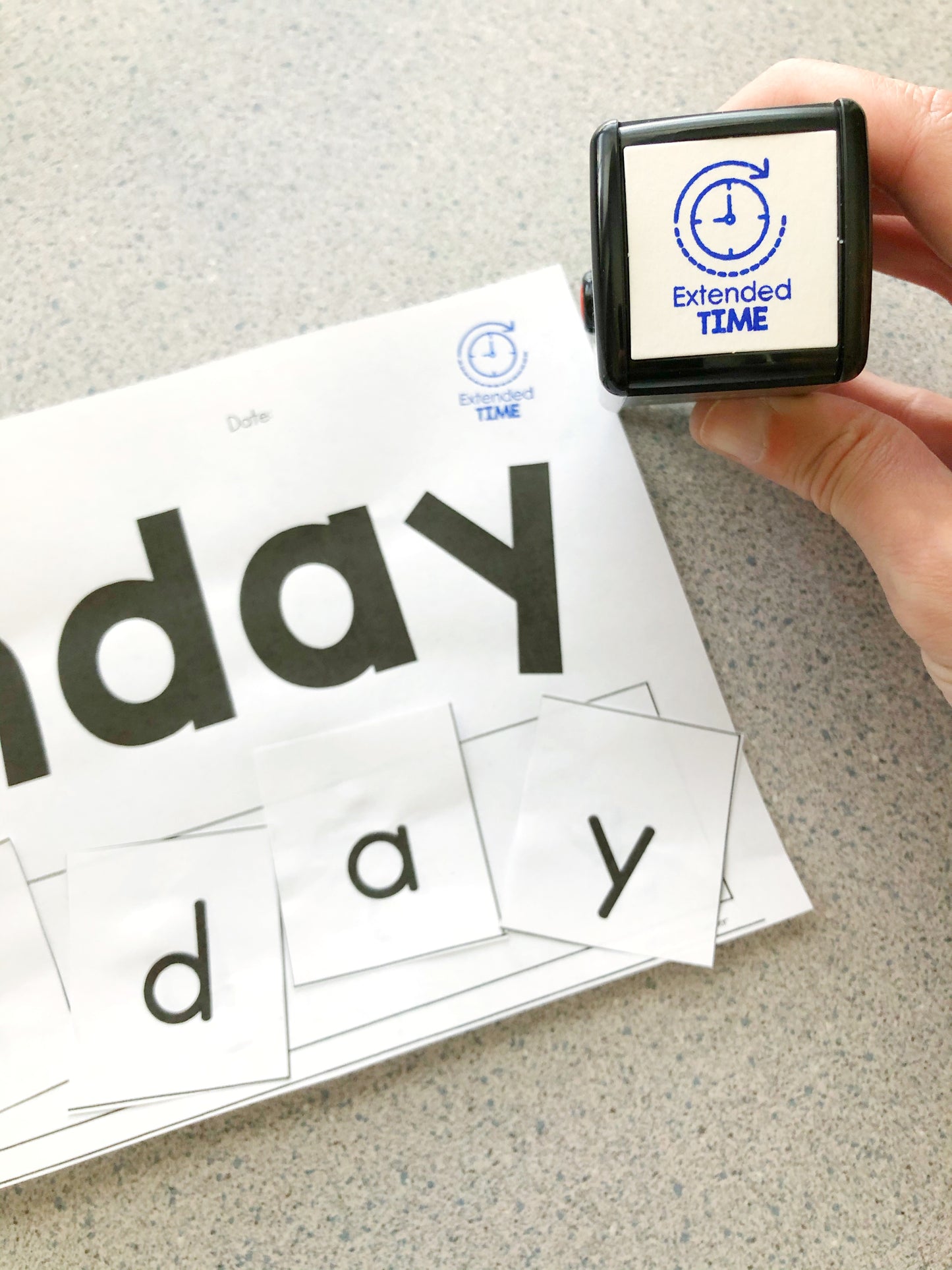 Extended Time Self-inking Rubber Stamp | Mrs. D's Rubber Stamp Collection