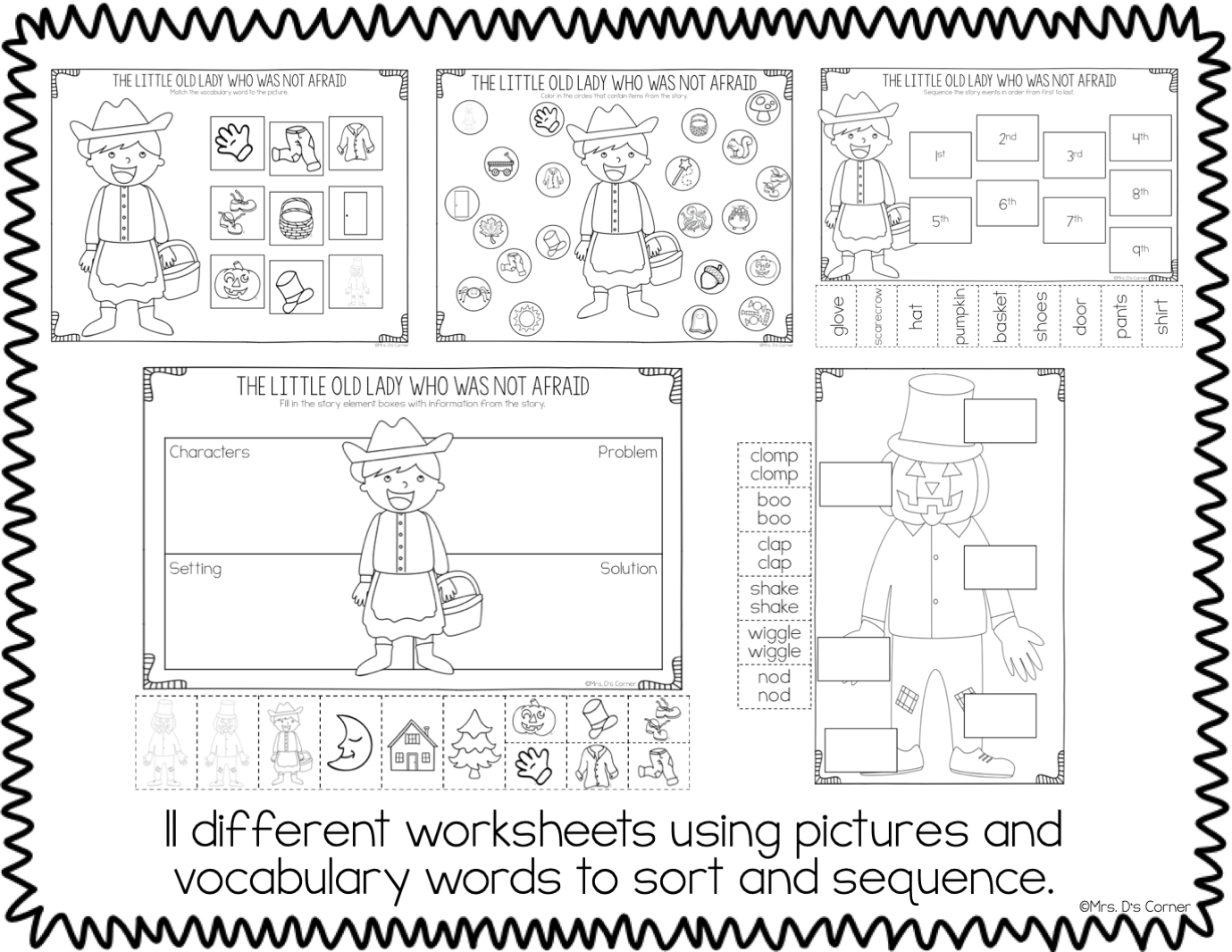 Little Old Lady Was Not Afraid Book Companion