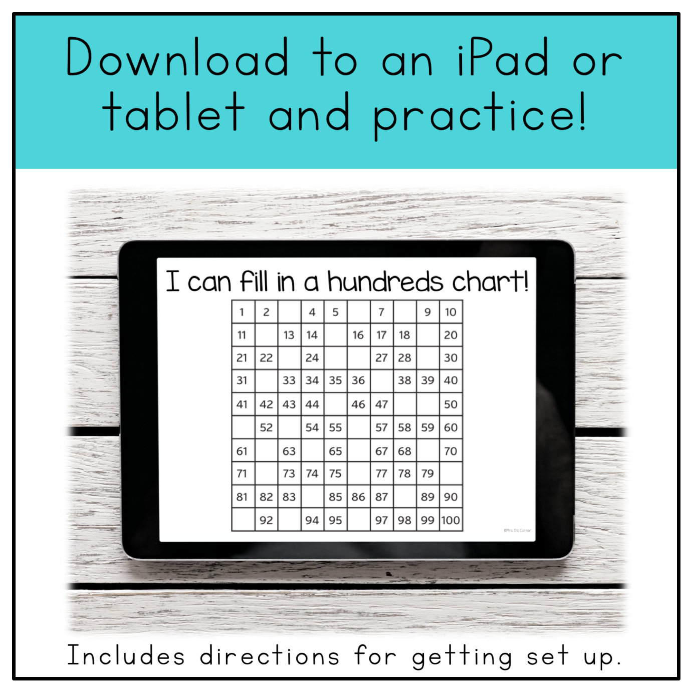 Fine Motor Skills Practice (Hundreds Charts) | Distance Learning