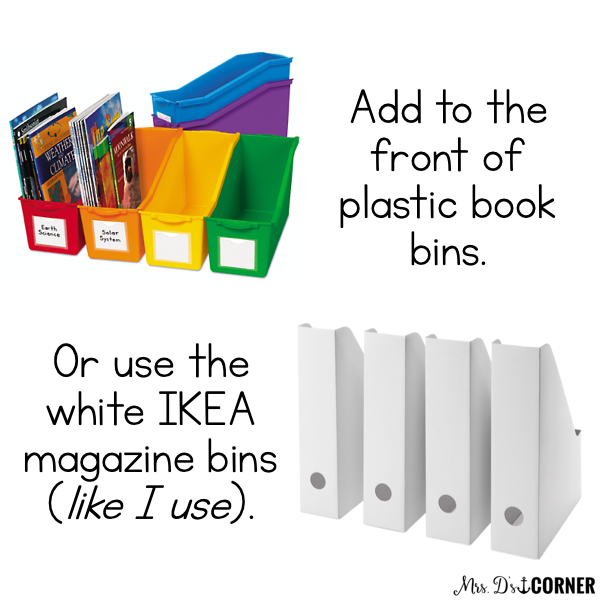 Classroom Library Labels (with Book Sticker Labels)