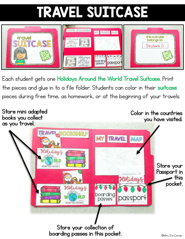 Holidays Around the World Book and Activity BUNDLE | Christmas Around the World