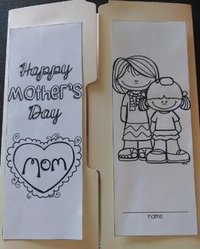 Mother's Day Lapbook { 9 Foldables - 2 versions included }