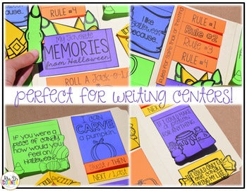 Halloween Activity Lapbook { 17 foldables }