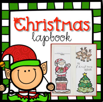 Christmas Lapbook { with 10 foldables! } | Christmas Activities