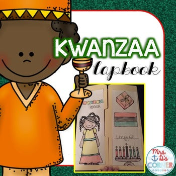 Kwanzaa Lapbook { with 11 foldables! } for Grades 2 - 5