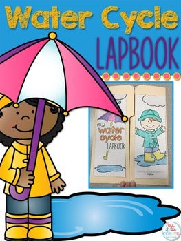 Life Cycle of Water Lapbook {with 13 foldables} Water Cycle INB