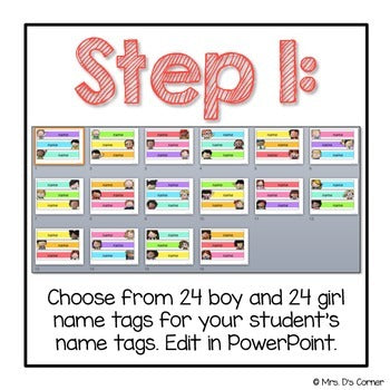 Editable Name Tags { Melonheadz Theme }