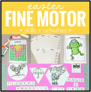 Easter Fine Motor Skills and Activities