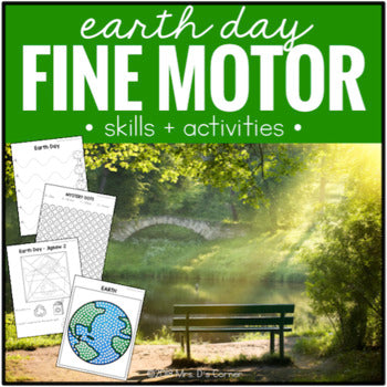 Earth Day Fine Motor Skills and Activities