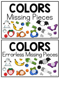 Colors Missing Pieces Task Box | Task Boxes for Special Education