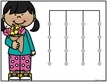 Flowers Matching Mats and Activity Cards (Patterns, Colors, and Matching)