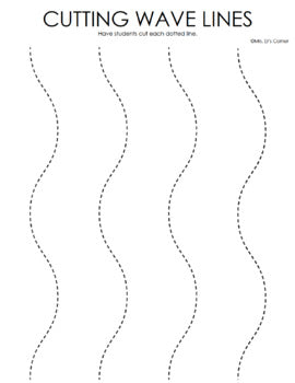 Print and Go Fine Motor Practice for Tracing and Cutting | Fine Motor Activities