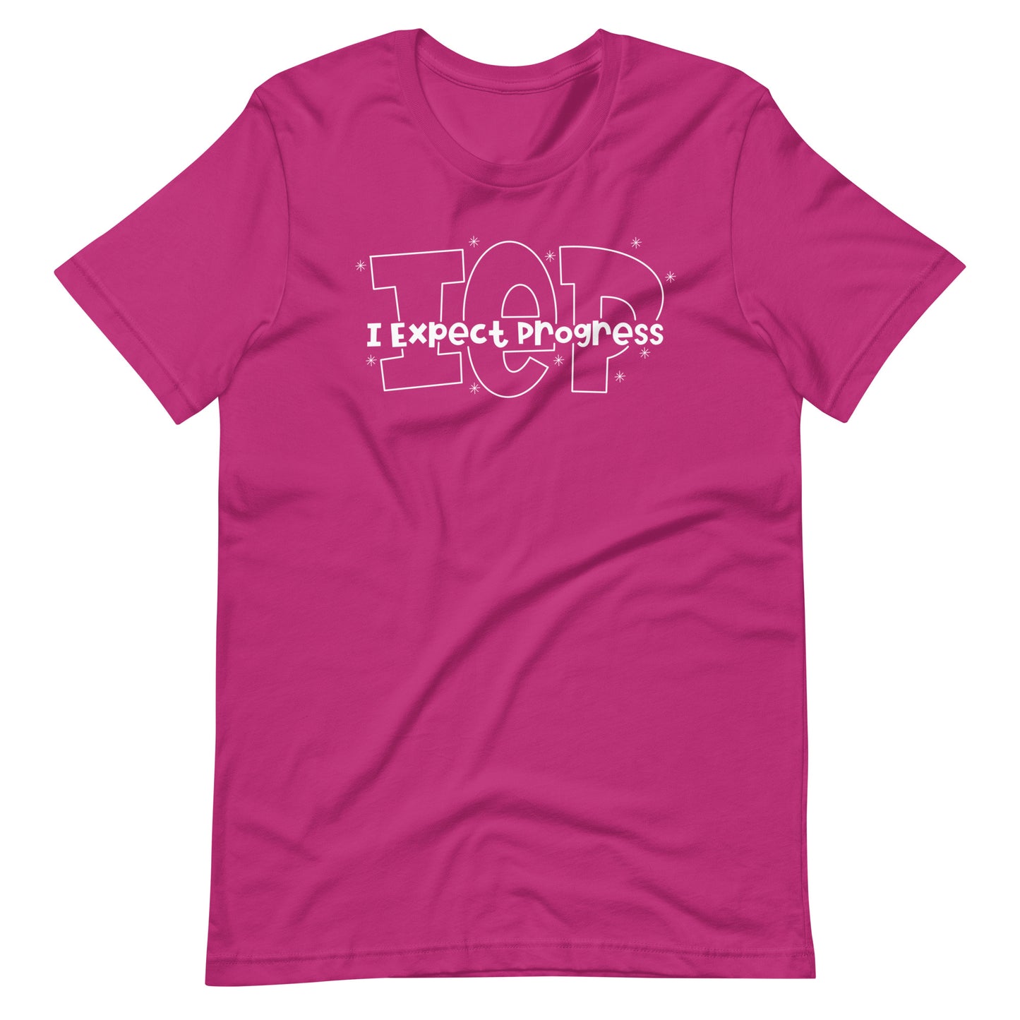 I Expect Progress IEP Short Sleeve Special Education Teacher Tee