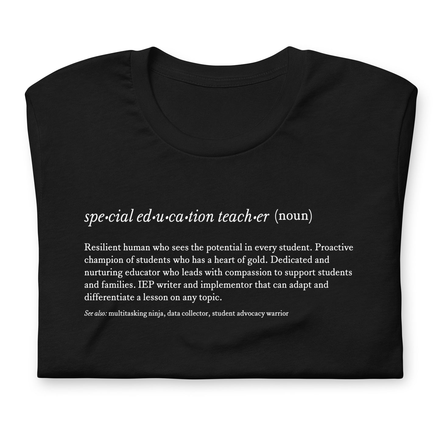 Special Education Teacher Noun Teacher Tee