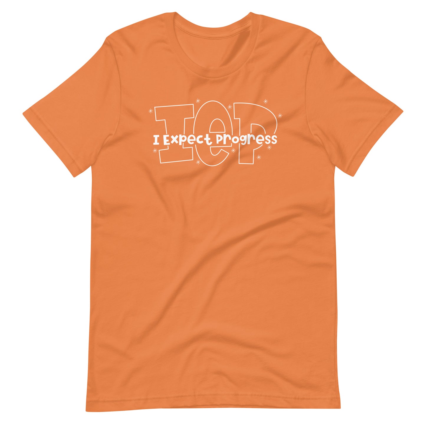 I Expect Progress IEP Short Sleeve Special Education Teacher Tee
