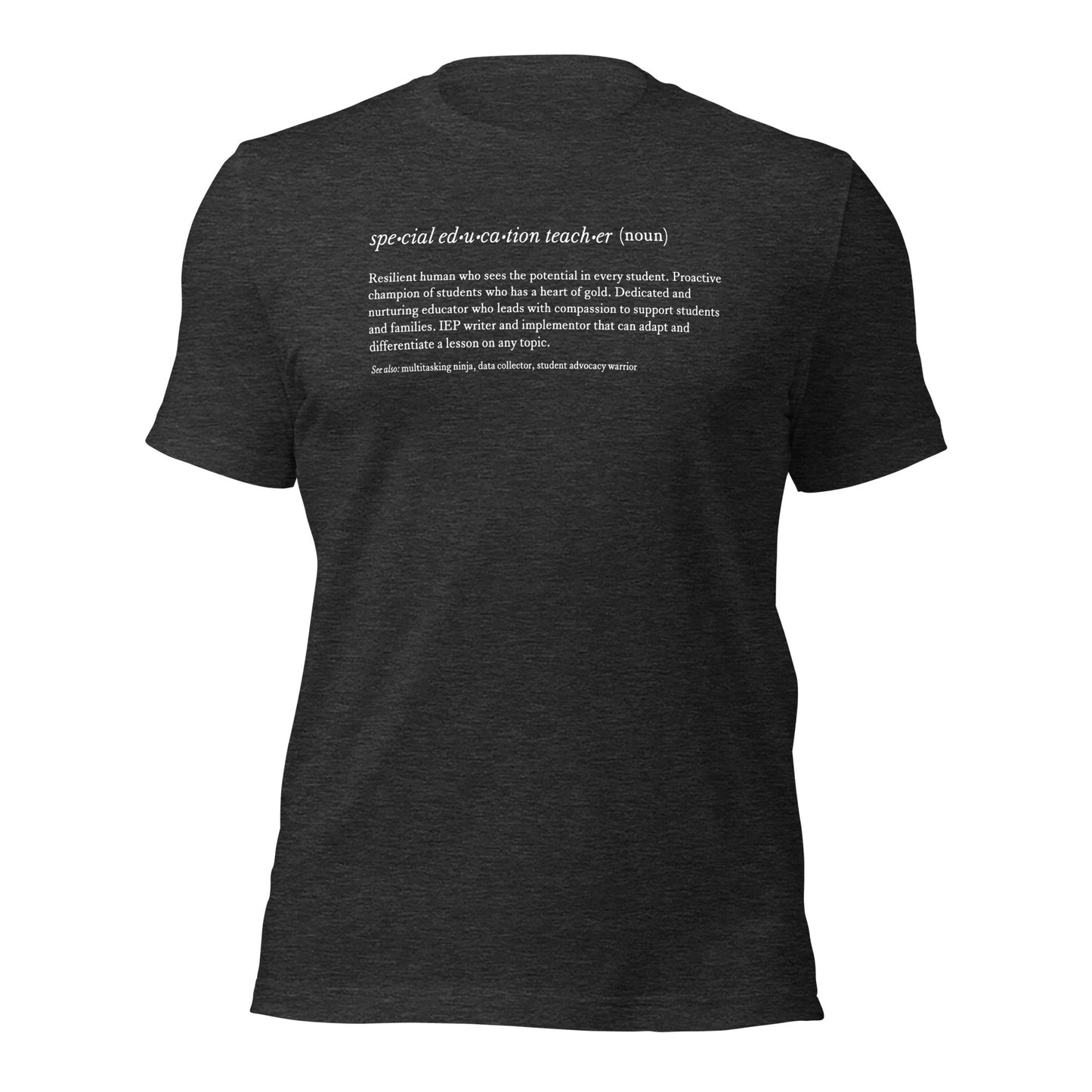 Special Education Teacher Noun Teacher Tee