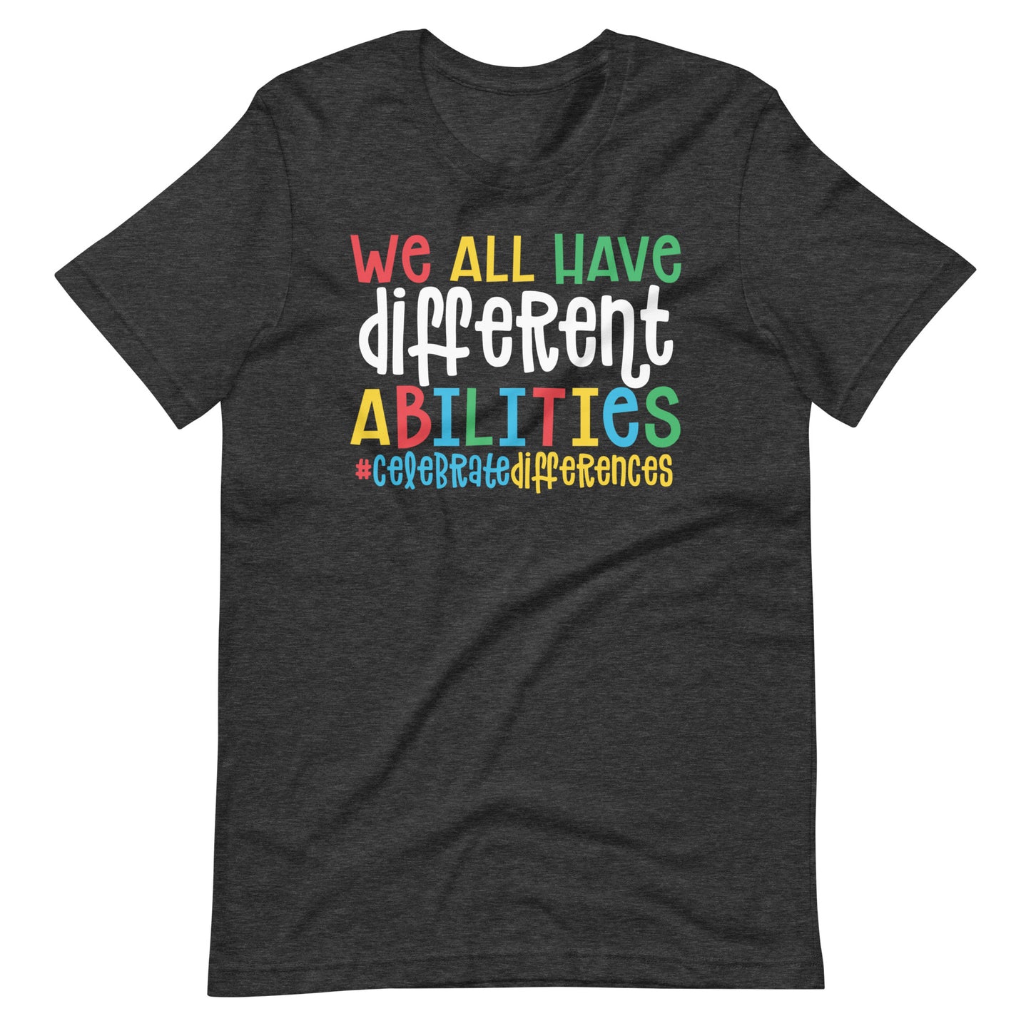 Celebrate Different Abilities Teacher Tee