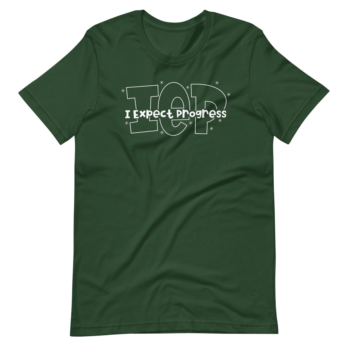 I Expect Progress IEP Short Sleeve Special Education Teacher Tee