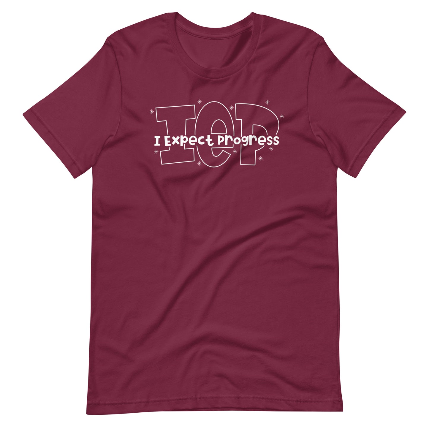 I Expect Progress IEP Short Sleeve Special Education Teacher Tee