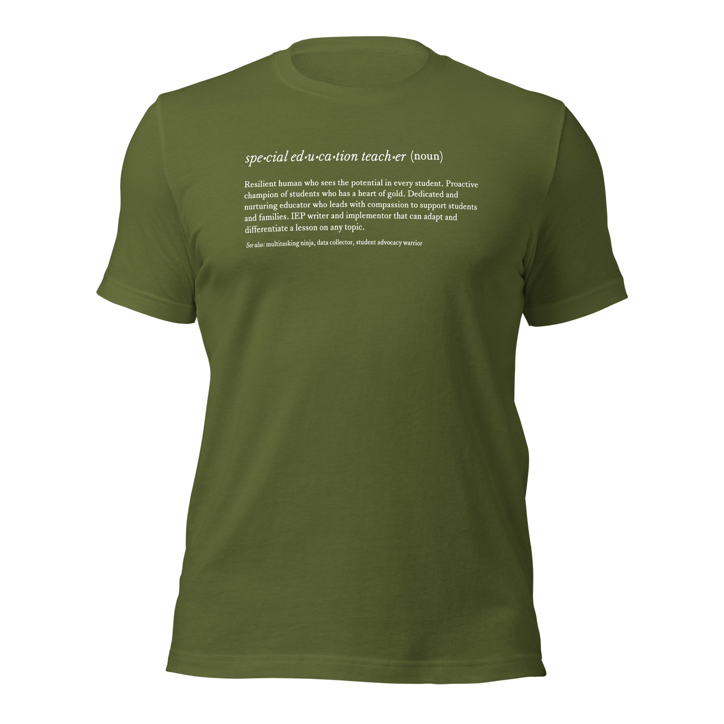 Special Education Teacher Noun Teacher Tee