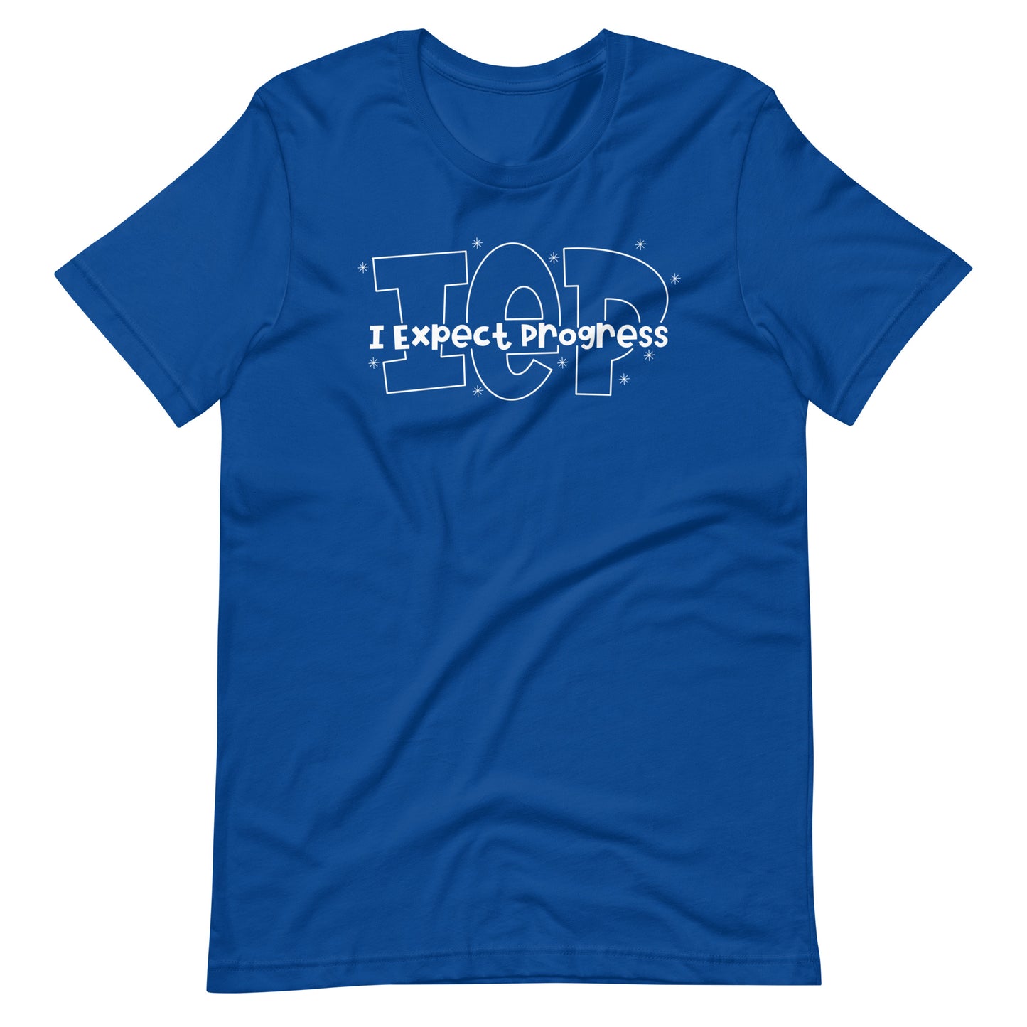 I Expect Progress IEP Short Sleeve Special Education Teacher Tee