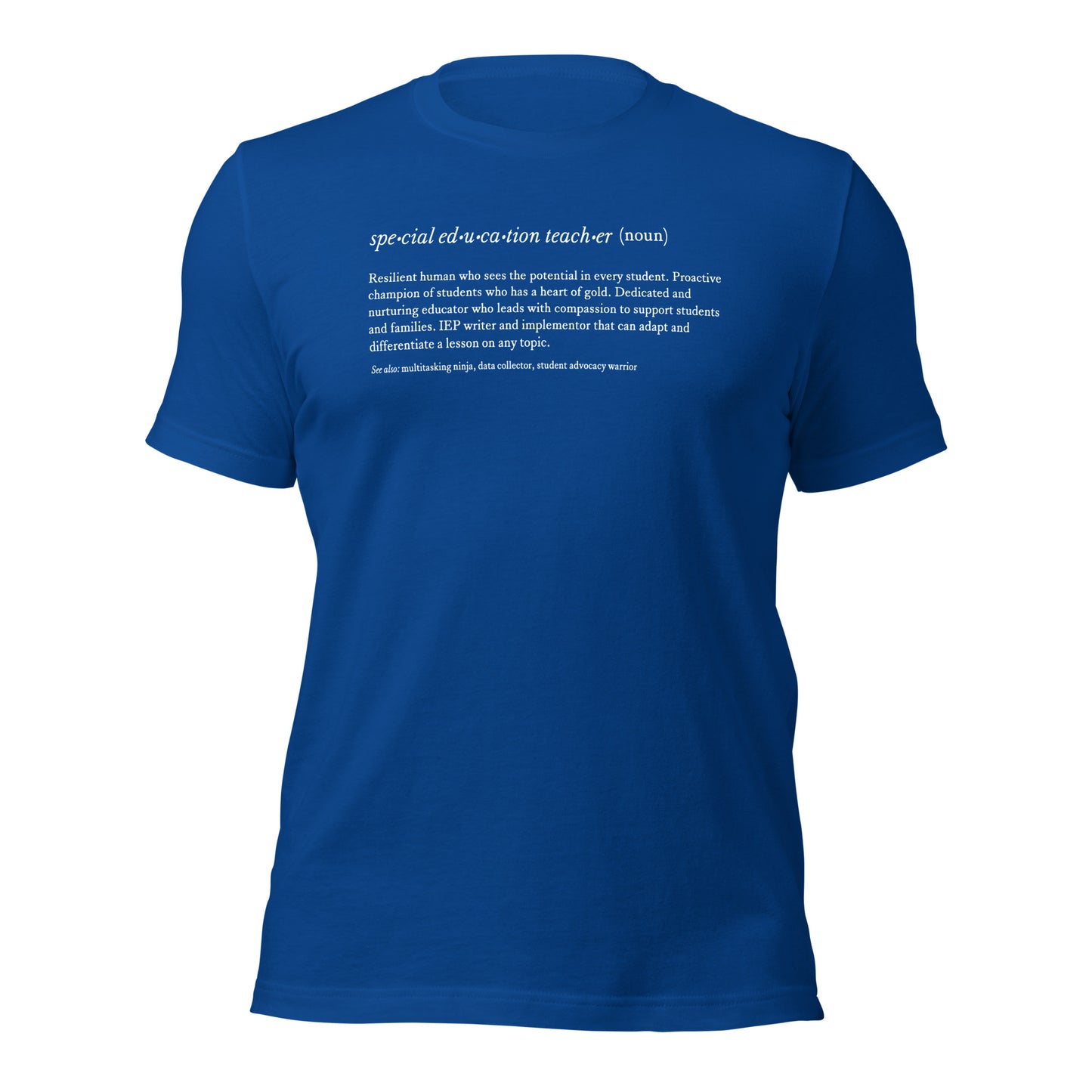 Special Education Teacher Noun Teacher Tee