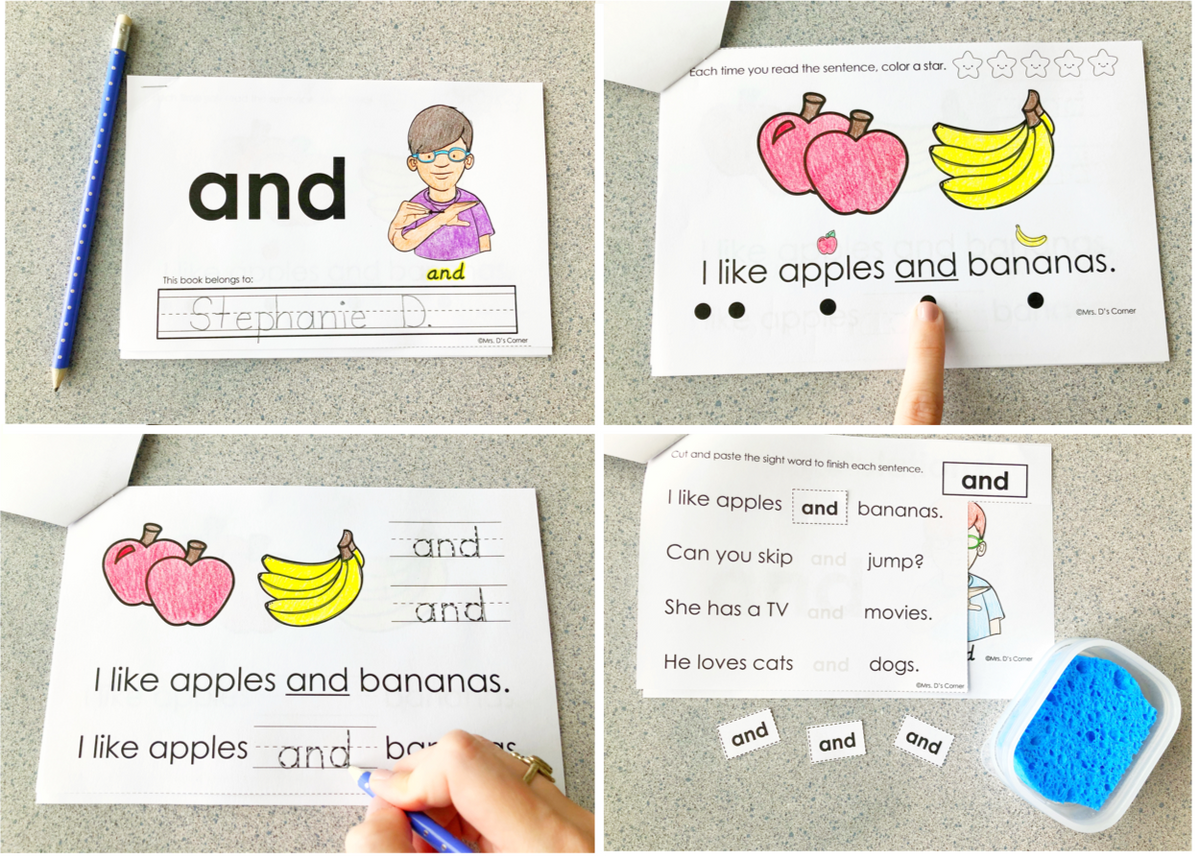 Sight Word Practice – mrsdsshop