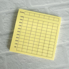 Load image into Gallery viewer, IEP Goal Mastery Progress Graph Sticky Note Pad | 50 Sheets