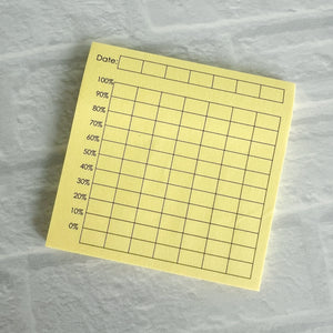 IEP Goal Mastery Progress Graph Sticky Note Pad | 50 Sheets