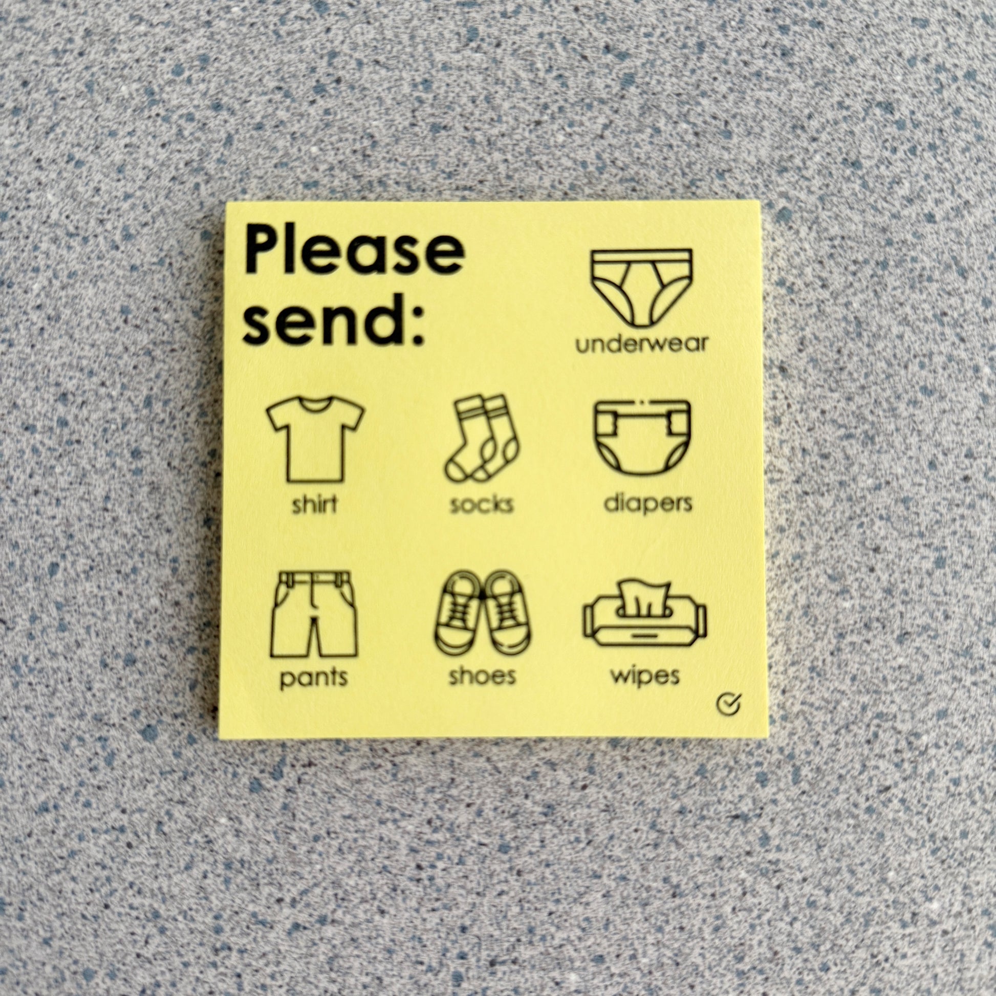 Please Send... Sticky Note Pad | 50 Sheets – mrsdsshop