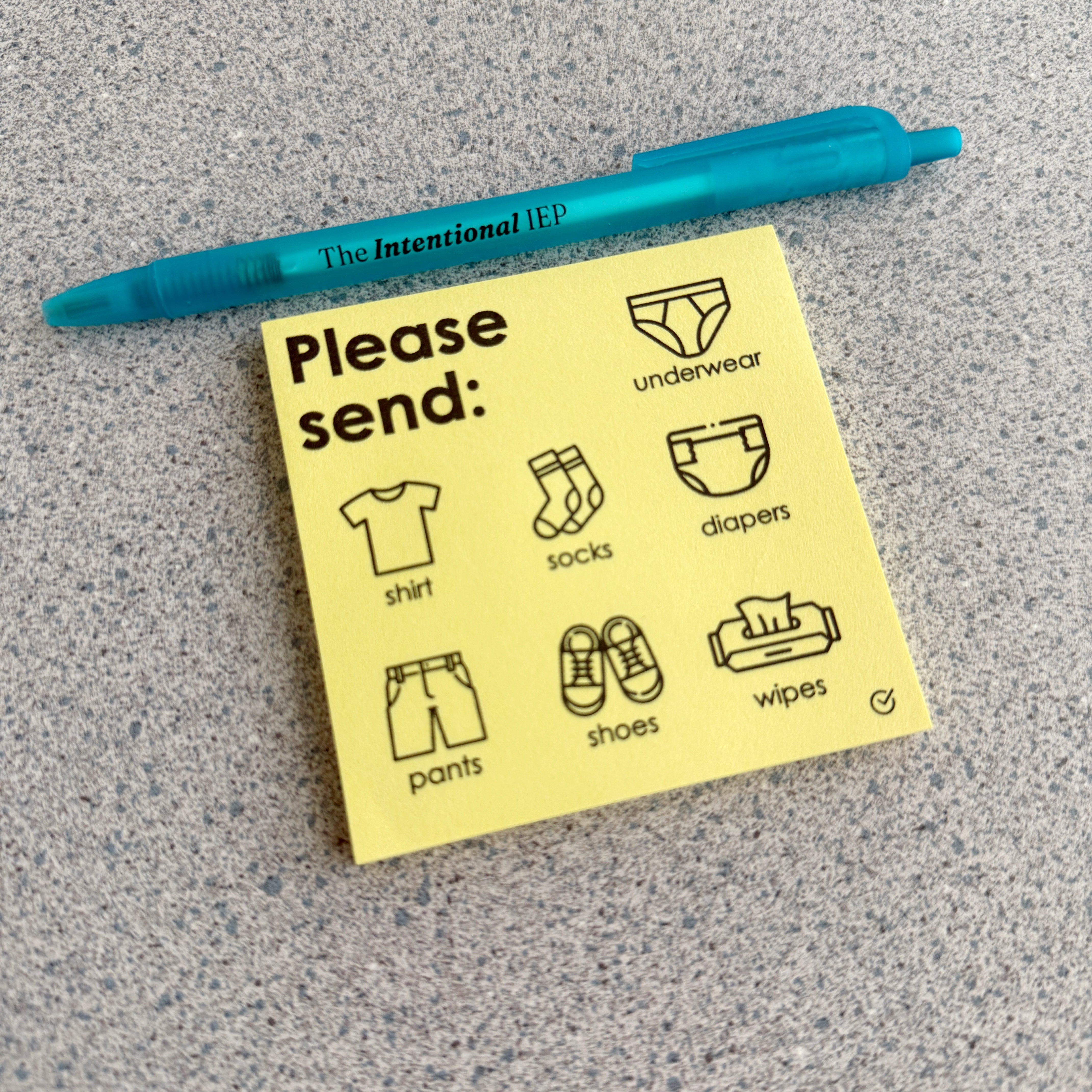 Please Send... Sticky Note Pad | 50 Sheets – mrsdsshop
