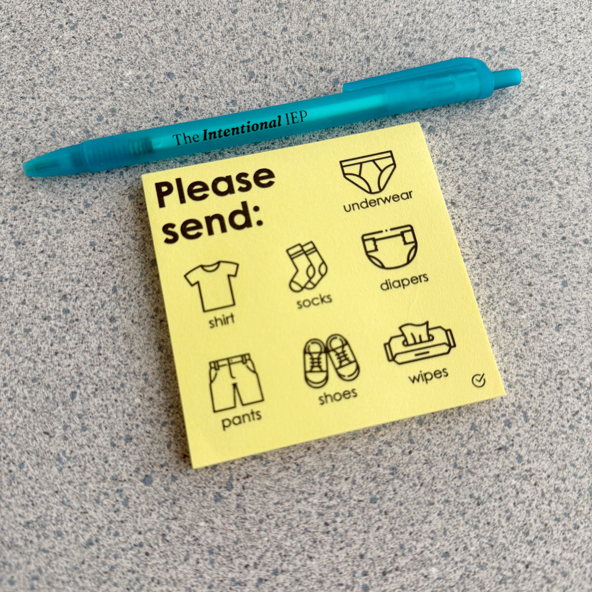 Please Send... Sticky Note Pad | 50 Sheets – mrsdsshop