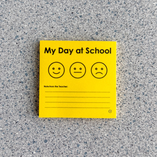 My Day At School Sticky Note Pad | 50 Sheets