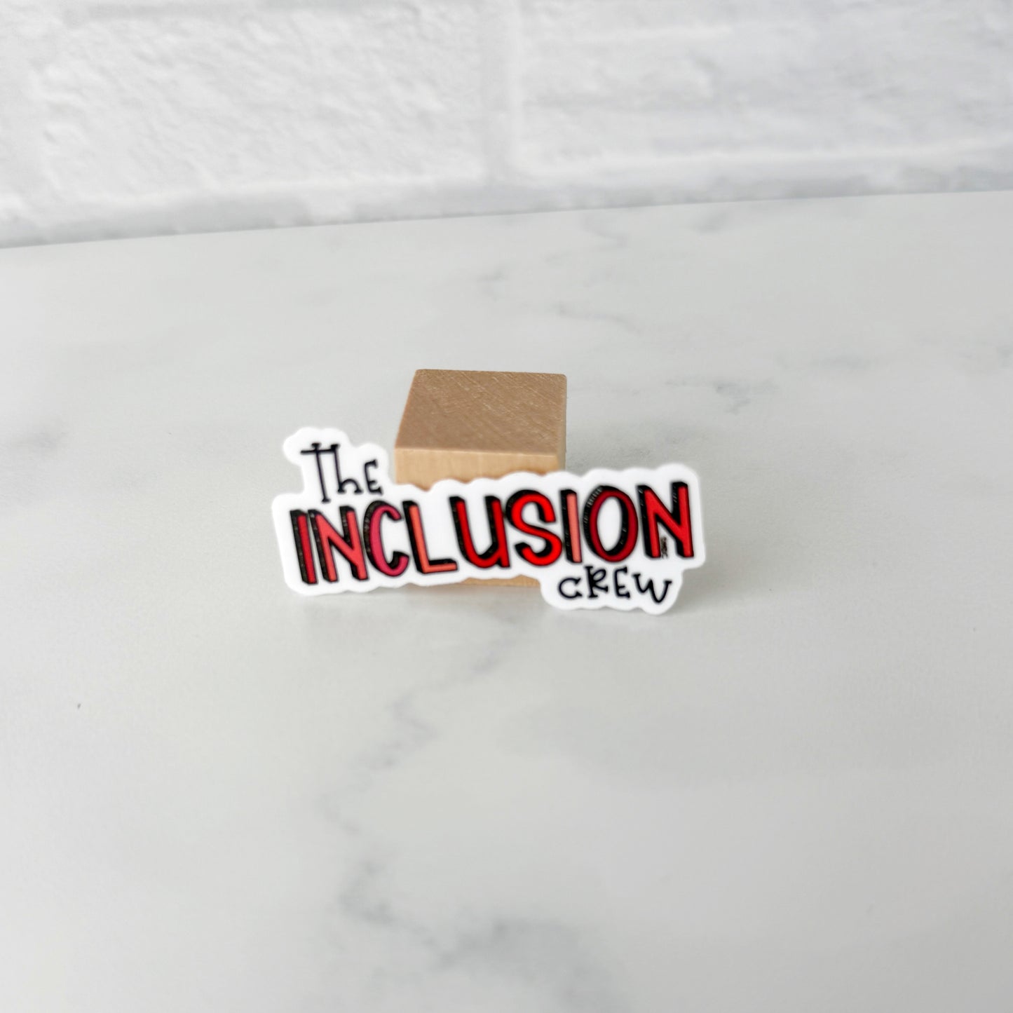 The Inclusion Crew Sticker