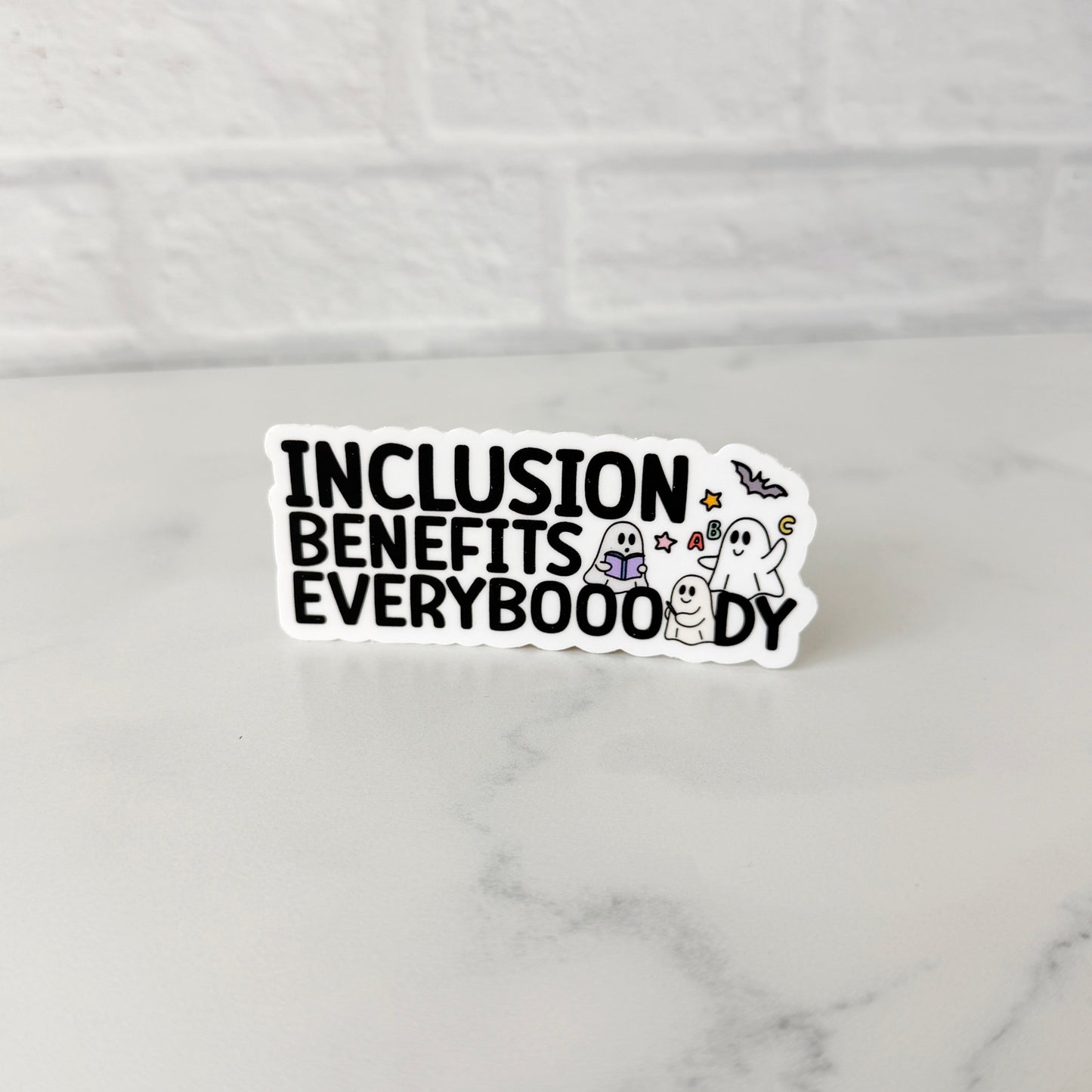 Inclusion Benefits Everybooody Sticker