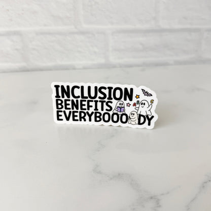 Inclusion Benefits Everybooody Sticker