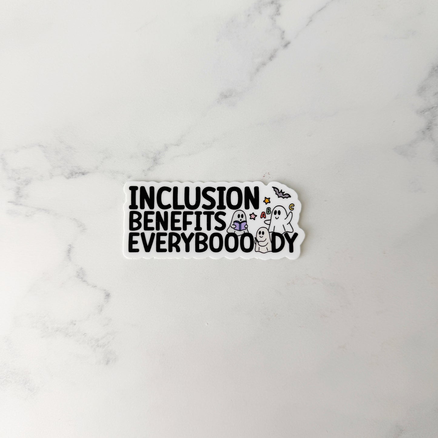 Inclusion Benefits Everybooody Sticker