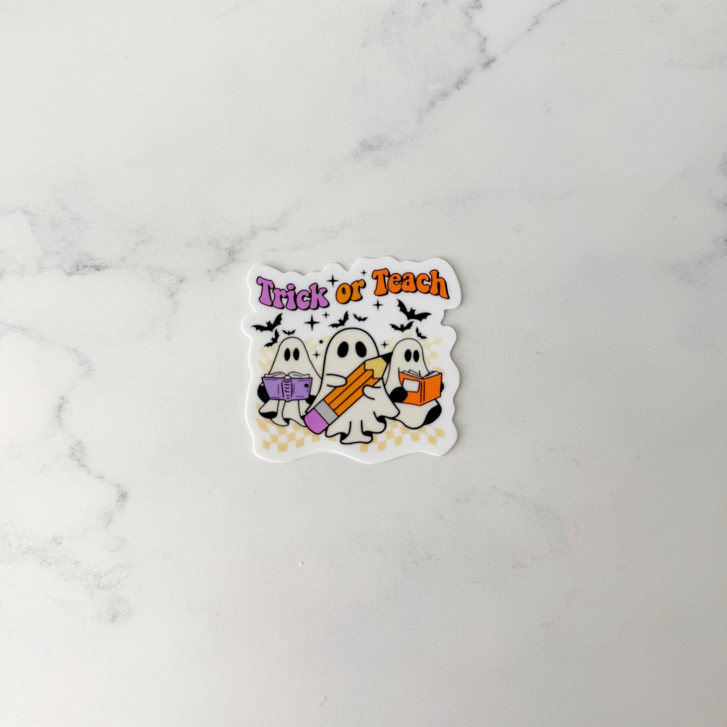 Trick or Teach Sticker