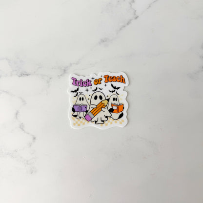 Trick or Teach Sticker