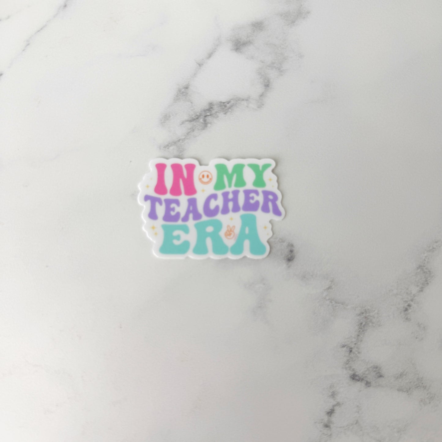 In My Teacher Era Sticker