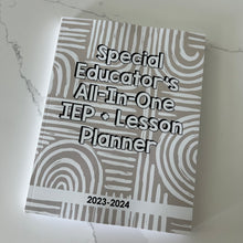 Load image into Gallery viewer, The Special Educator&#39;s All-in-One IEP Lesson Planner | Digital Download